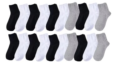Foto 1 | Foto 1 | Xtellar Calcetines Deportivos Premium - Cómodos Y Versátiles - Pack De 20 Pares