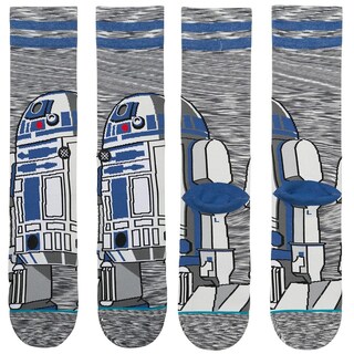 Foto 3 | Foto 3 | Calcetas Modernas de Figura R2D2 Aerox Mxowk-004 4 Pares Multicolor