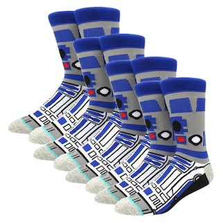 Foto 1 | Foto 1 | Calcetas de R2D2 AeroX Mxkws-004 4 Pares Multicolor para Ropa Casual