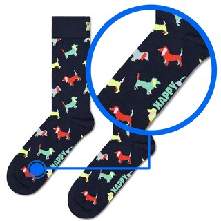 Foto 3 | Foto 3 | Calcetines Happy Socks Diseño Perritos Unisex