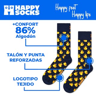 Foto 4 | Foto 4 | Calcetines Happy Socks Diseño Patos Unisex