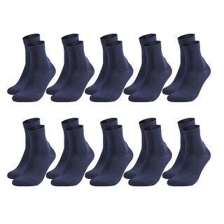 Foto 1 | Foto 1 | Calceta Deportiva de Algodón 10 Pares Eo Safe Imports Esi-17325 Azul para Hombre