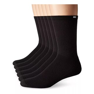 Foto 3 | Foto 3 | Language Calceta Deportiva Hombre Paquete 12 Pares Unitalla Eo Safe Imports Esi-14672-1 Negro