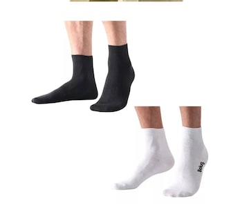 Foto 3 | Foto 3 | Calceta Deportiva Hombre 100% Algodón 10 Pares Belug, Blanco