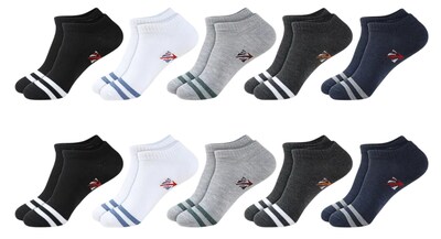 Foto 1 | Foto 1 | Xtellar Calcetines Deportivos De Algodón-poliéster Para Hombre Pack De 10