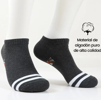Foto 4 | Foto 4 | Xtellar Calcetines Deportivos De Algodón-poliéster Para Hombre Pack De 10