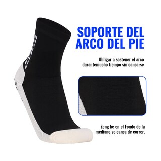 Foto 2 | Foto 2 | Kit Calcetines Futbol 14 Pares Eo Safe Imports Esi-20251 Negro