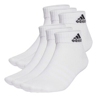 Foto 1 | Foto 1 | Calcetines Al Tobillo Thin And Light Sportswear 6 Pares Adidas Blanco Unisex