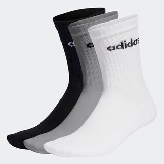 Foto 2 | Foto 2 | Calcetines Acolchados Linear 3 Pares Adidas Gris Unisex