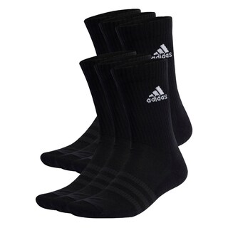 Foto 1 | Foto 1 | Calcetines Clásicos Acolchados Sportswear 6 Pares Adidas Negro Unisex