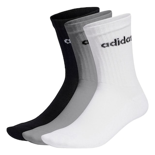 Foto 1 | Foto 1 | Calcetines Acolchados Linear 3 Pares Adidas Gris Unisex