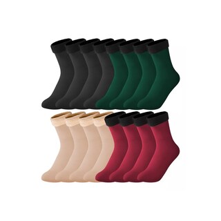 Foto 1 | Foto 1 | Calcetines De Nieve Gruesos 8 Pares Eo Safe Imports Esi-15893 Multicolor