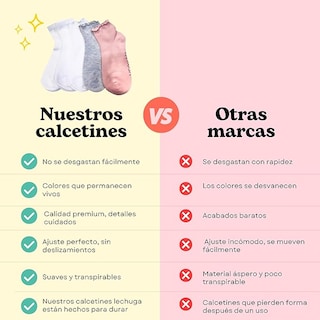 Foto 6 | Foto 6 | Calcetines Tobilleros para Mujer 5 Pack