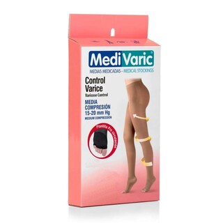 Foto 2 | Foto 2 | Pantimedia Punta Abierta Media Compresion 12-20mm Medivaric