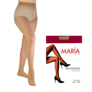 Foto 3 | Foto 3 | Pantimedias Beige María Íntima 2 Piezas