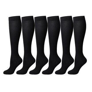 Foto 1 | Foto 1 | Juego 6 Pares Calcetas Compresión Eo Safe Imports Esi-9630 Negras