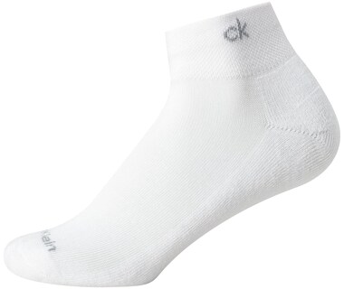 Foto 6 | Foto 6 | Calcetines Calvin Klein Con Forma De Cojín, Corte En Cuartos, Para Mujer, 4-10, Color Blanco - Venta Internacional.