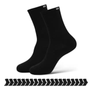 Foto 1 | Foto 1 | 20 Pares Calcetines Deportivos Hombre Algodón 100% Eo Safe Imports Esi-17080-1 Negro