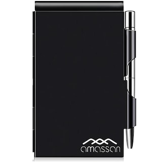 Foto 2 | Foto 2 | Venta Internacional-Cuaderno Amassan color Negro con Bolígrafo