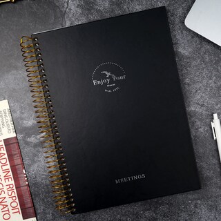 Foto 3 | Foto 3 | Cuaderno De Reuniones Flying Eagle, 210 Páginas, A4, Para Trabajo De Oficina - Venta Internacional.