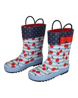 Foto 1 | Foto 1 | Botas de Lluvia Baby Room RB0201 Multicolor Diseño de Cerezas para Niña