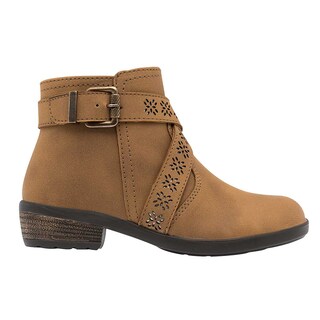 Foto 3 | Foto 3 | Botines Jeans Shoes Camel para Niña
