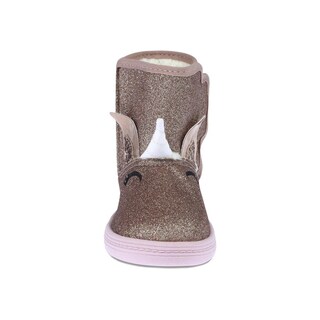 Foto 3 | Foto 3 | Bota Para Niña Molekinha Reby Aviado Dorado