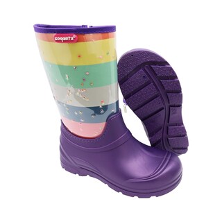 Foto 5 | Foto 5 | Botas de Lluvia Coqueta 342201-u Moradas para Niña
