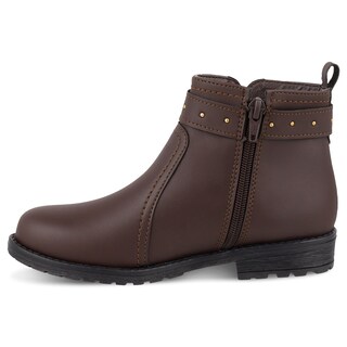 Foto 3 | Foto 3 | Bota Dominiq 1440 Color Café Para Niña