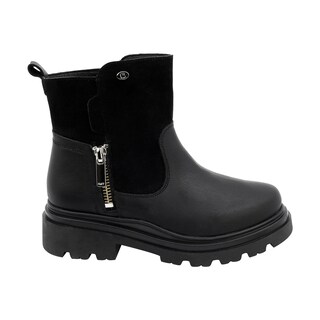 Foto 2 | Foto 2 | Bota De Piel Para Niña Coqueta 431601-a Negro