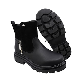 Foto 6 | Foto 6 | Bota De Piel Para Niña Coqueta 431601-a Negro