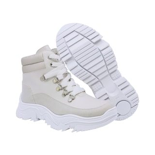 Foto 6 | Foto 6 | Bota Para Niña Con Ajuste De Agujetas Coqueta 431303-y Perla