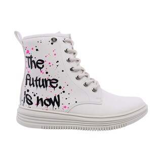 Foto 2 | Foto 2 | Bota Para Niña Con Ajuste De Agujetas Coqueta 431400-l Beige