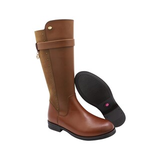 Foto 6 | Foto 6 | Bota Larga Coqueta 92914-m color Miel para Niña