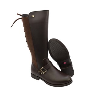 Foto 6 | Foto 6 | Bota Larga Coqueta 92913-f Café para Niña