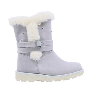 Foto 2 | Foto 2 | Bota De Invierno Para Niña Coqueta 93604-r Gris Con Luces