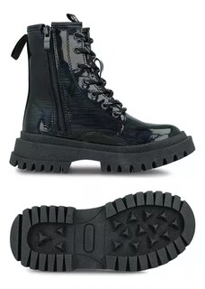 Foto 5 | Foto 5 | Bota-botín Tropicana 64001 Niña Charol-sintético Negro Urbano