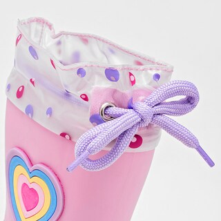 Foto 4 | Foto 4 | Kids Vane Zapato Para La Lluvia Para Niña Rosa