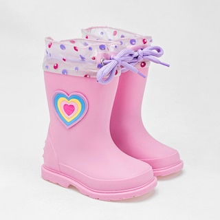 Foto 2 | Foto 2 | Kids Vane Zapato Para La Lluvia Para Niña Rosa