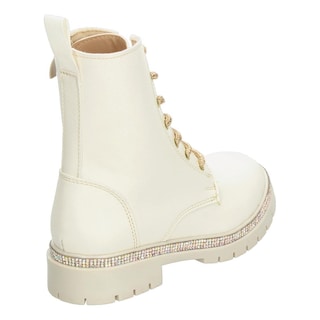 Foto 3 | Foto 3 | Botines Mujer Tropicana Beige Borcegos Casual Beige