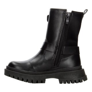 Foto 5 | Foto 5 | Botas Niña Tropicana Negro Doble Hebilla Zipper Plataforma Negro