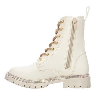 Foto 5 | Foto 5 | Botines Niña Tropicana Beige Casual Borcegos Cinta Ajustable Beige