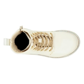 Foto 8 | Foto 8 | Botines Niña Tropicana Beige Casual Borcegos Cinta Ajustable Beige