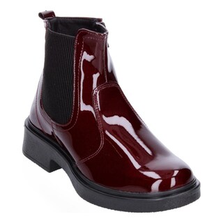Foto 1 | Foto 1 | Bota Yuyin Vino Acabado Charol Para Niña Vino