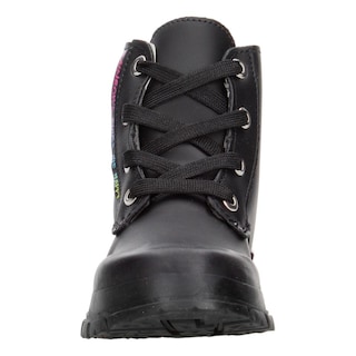 Foto 6 | Foto 6 | Bota Yuyin Negro Con Ajuste De Cintas Para Niña Negro