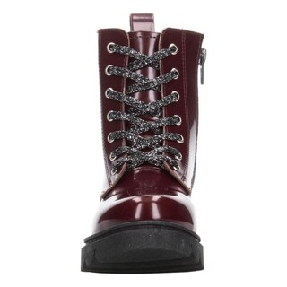 Foto 6 | Foto 6 | Bota Casual Niña Jakuna Color Vino Zipper Cintas Ajustables Vino