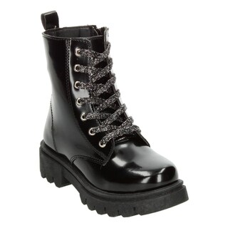 Foto 4 | Foto 4 | Bota Casual Para Niña Jakuna Negro Cintas Ajustables Zipper Negro
