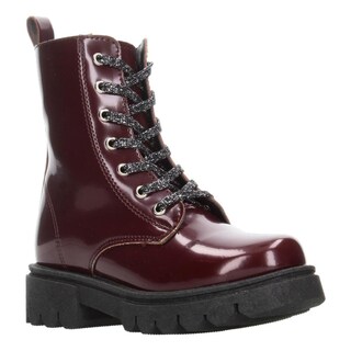 Foto 2 | Foto 2 | Bota Casual Niña Jakuna Color Vino Zipper Cintas Ajustables Vino