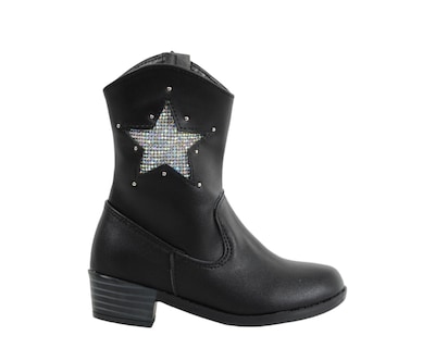 Foto 1 | Foto 1 | Botas Vaqueras Niña Kassandra 514 Negro Nairobi