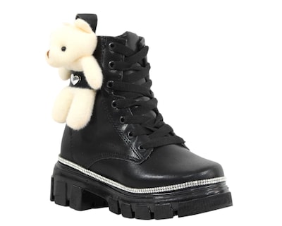 Foto 1 | Foto 1 | Botas Niña Oso Peluche Serratos 5215 Negro